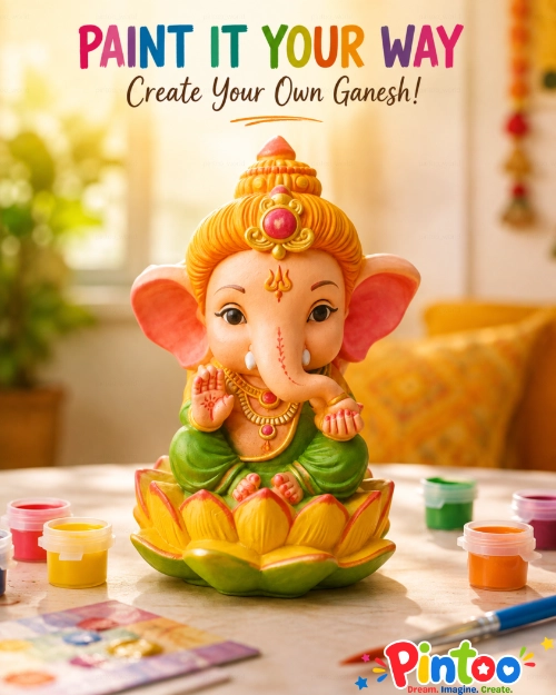 DIY Ganesh Idol